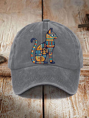 Egyptian Cat Vintage Unisex Hats