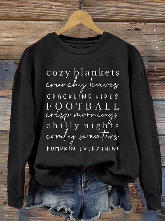 Women's Cozy Blankets Sweatshirt