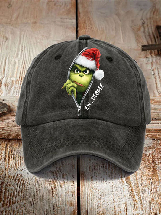 Unisex Christmas Print Hat