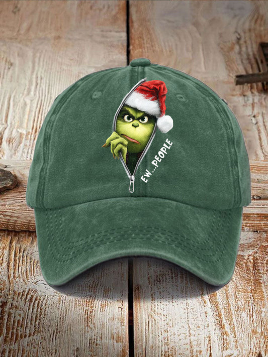Unisex Christmas Print Hat