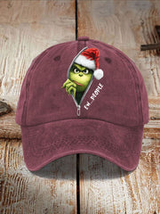 Unisex Christmas Print Hat