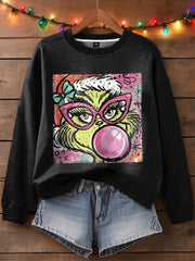 Women's Merry Christmas Print Sweatshirt