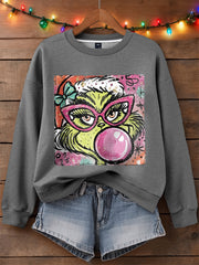 Women's Merry Christmas Print Sweatshirt