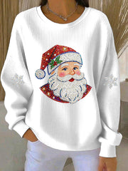 Women's Christmas Print Casual Sweatshirt