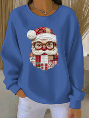 Women's Christmas Print Casual Sweatshirt