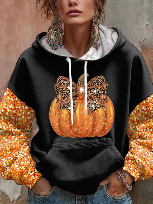 Women's Thanksgiving Pumpkin Hoodie