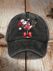 Unisex  Santa Claus Print Hat