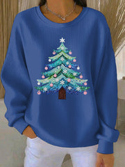 Women's Christmas Print Casual Sweatshirt