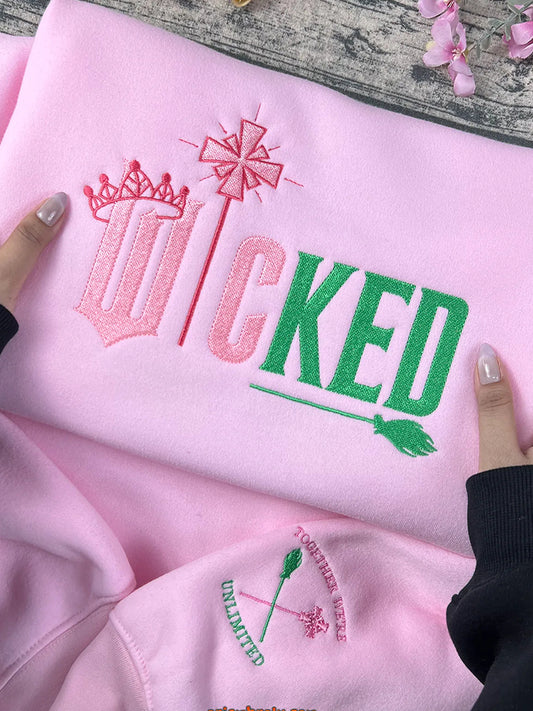 Women's Movie Inspired Embroidered Sweatshirt