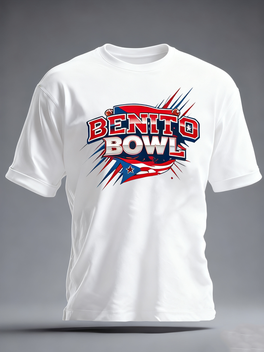 Men's Benito Bowl  imitation cotton short-sleeved T-shirt