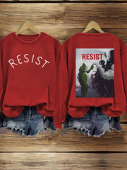 Women's FDT Polish Frog Print Sweatshirt
