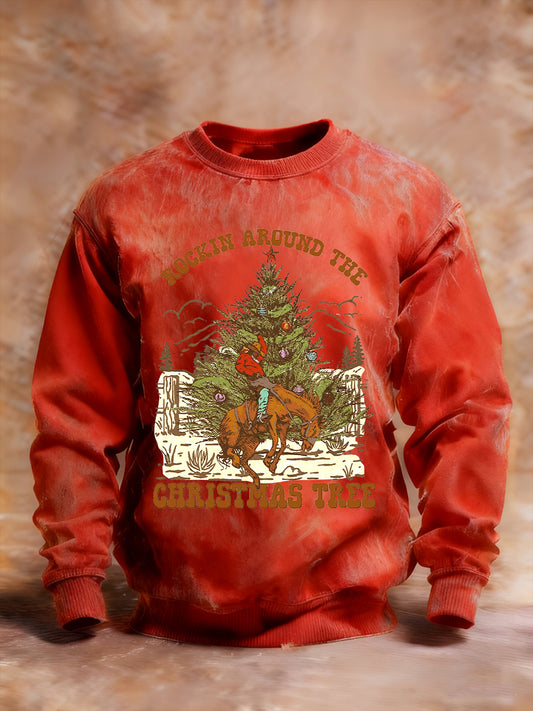 Men's Western Christmas Sweatshirt