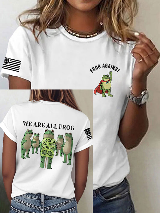 Women's Portland Frog Resist Short Sleeve T-Shirt
