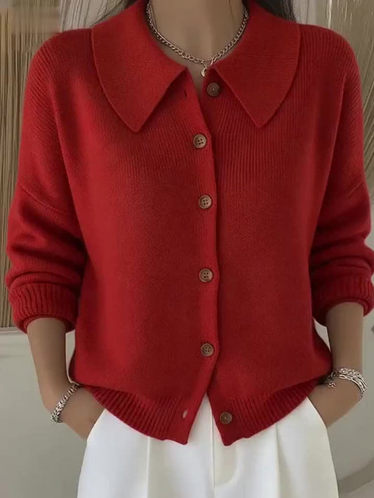 Women'S Casual Doll Collar Top