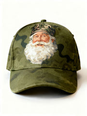 Unisex Funny Veteran Christmas Printed Hat