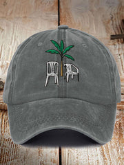 Unisex Bunny Football Music Lover  Print Hat