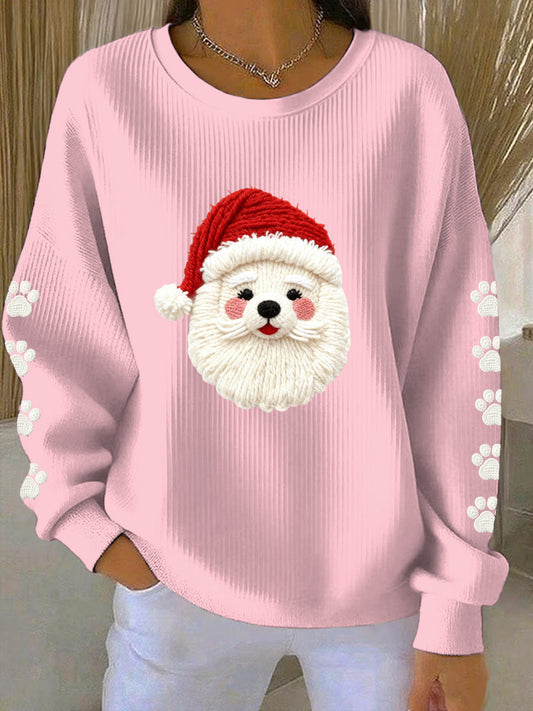 Women's Christmas Print Casual Sweatshirt