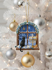 Hanukkah Menorah Decoration