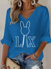 Women's Puerto Rico Print Waffle T-Shirt