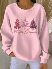Women's Christmas Print Casual Sweatshirt
