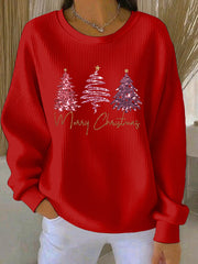 Women's Christmas Print Casual Sweatshirt