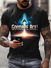 Men's Rock Band Printed T-shirt