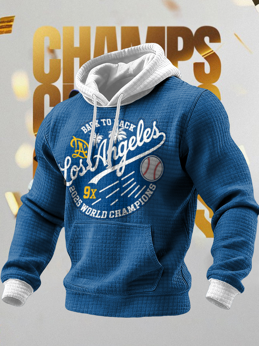 Men's Baseball Lover Champion Printed Hoodie