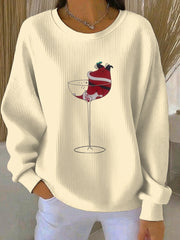 Women's Christmas Print Casual Sweatshirt