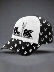 Unisex Bunny Music Football Lover Printed Hat