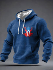 Men's Puerto Rico Art Printed Hoodie