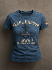 Women's Pearl Harbor December 7,1941 Short-sleeved T-shirt