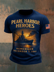 Men's Pearl Harbor December 7,1941 Short Sleeves T-shirt