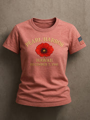 Women's Pearl Harbor December 7,1941 Short-sleeved T-shirt