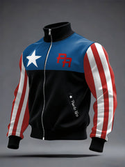 Men's Puerto Rico Proud Printed Coat