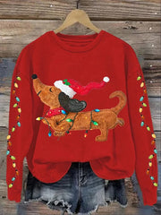 Women's Christmas Print Sweatshirt