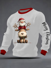 Men's Christmas Print Casual Sweatshirt