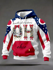 Men's Ohio Christmas Hoodies