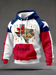 Men's Texas Christmas Hoodies