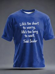Men's Todd Snider short sleeves t-shirt