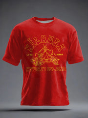 Men's Hawaii Kīlauea Volcano Inspired short sleeves t-shirt