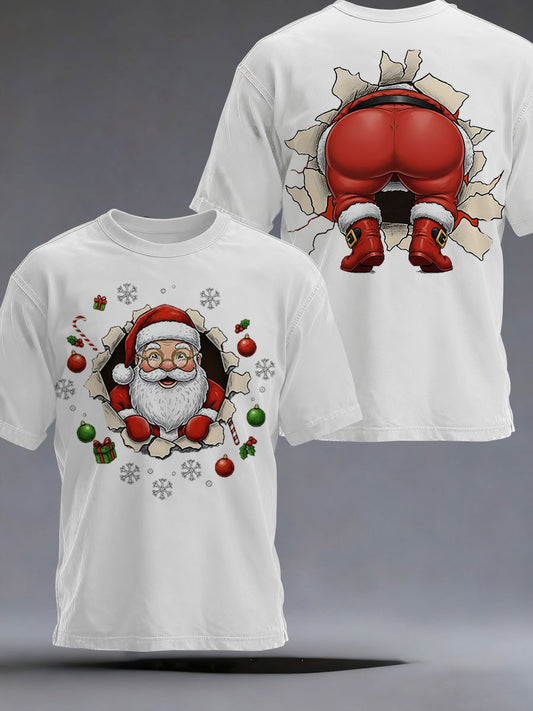 Men's Fun Santa Short Sleeves T-shirt
