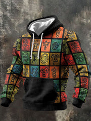 Men's Puerto Rico Taino Proud Art Printed Hoodie