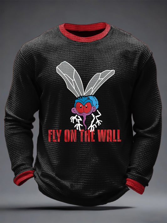 Men's Rock Music Inspired Waffle Top