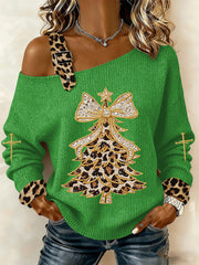 Women's Cross Print Casual Top