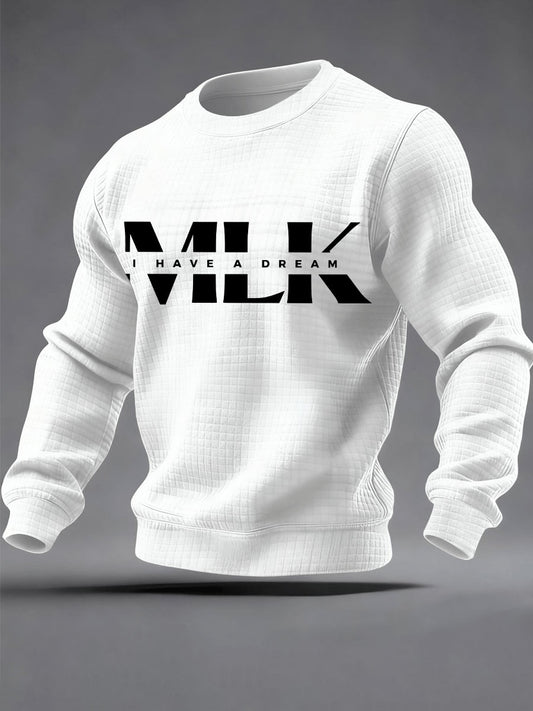 Men's MLK Day Waffle Sweatshirt