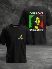Men's Bob Marley One Love Short Sleeves T-shirt
