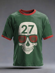 Men's The 27 Club Rock Star Skull Print Tee