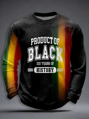 Men's Celebrating 100 Years of History Waffle Long Sleeve T-Shirt