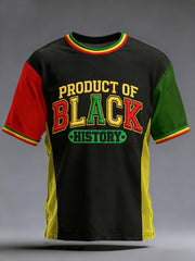 Men's Black History short sleeves t-shirt