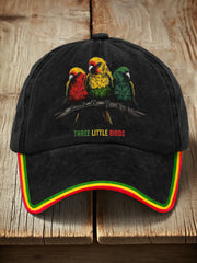 Unisex Reggae Music Inspired Print Hat